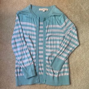 Loft 3/4 Sleeve Soft Cardigan XS